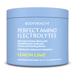 BodyHealth envase frontal limón-lima mostrando 60 servicios y beneficio keto