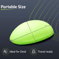 Backpod Bodystance en mano para comparar tamaño y facilidad de transporte