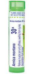 Boiron Arnica Montana tubo frontal mostrando envase y practicidad