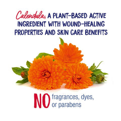 Boiron calendula etiqueta de ingredientes señalando fórmula sin parabenos