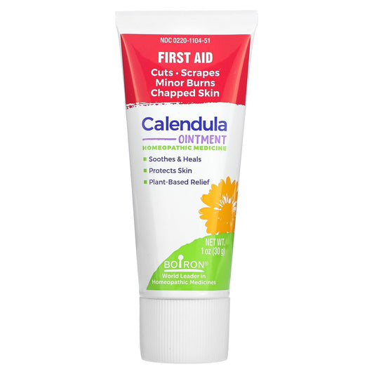 Boiron Calendula Ungüento para cortes y raspones, alivio suave.