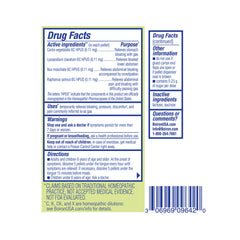 Boiron Gasalia On the Go: ingredientes activos de origen vegetal.