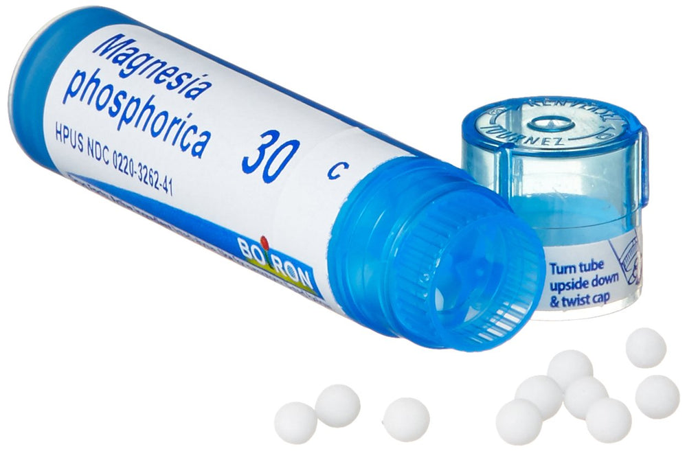 Uso en casa: Boiron Magnesia Phosphorica 30C para molestias estomacales
