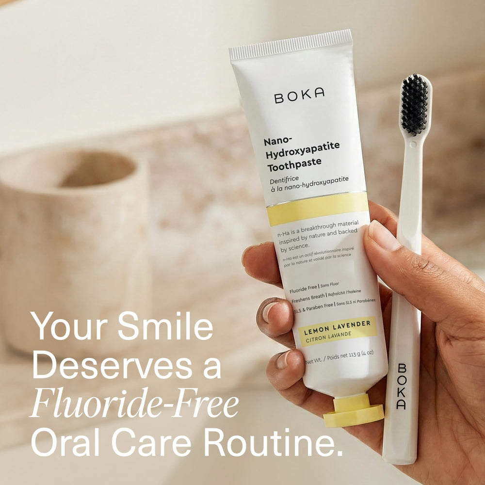 Boka en uso cepillando dientes para una experiencia cómoda