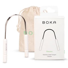 Boka raspador vista frontal, limpieza precisa y diseño ergonómico