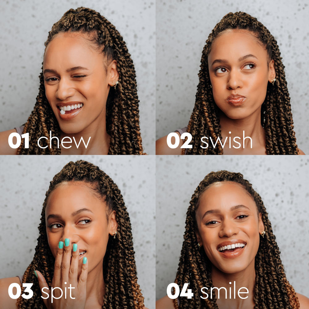 Comparación de tamaño Boka comprimido entre dedos, fácil transporte y uso