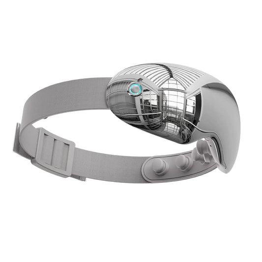 Massajador ocular BOKOR con calor para aliviar fatiga visual.