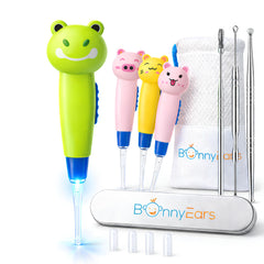 Bonny Ears frente del packaging mostrando el kit completo y beneficios visibles