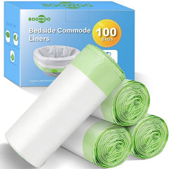 BOOWOO pack de 100 bolsas desechables, ahorro y disponibilidad inmediata