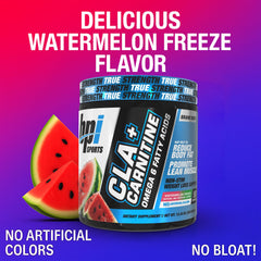 BPI Sports tapa y etiqueta en detalle que resaltan ingredientes y facilidad de uso