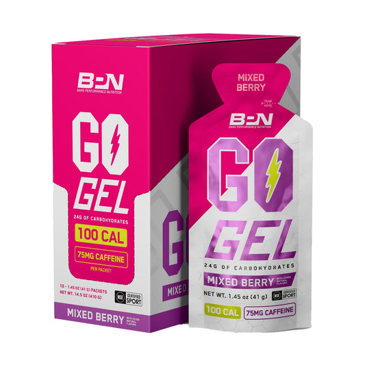 BPN Go Gel Endurance frontal del empaque mostrando formato práctico