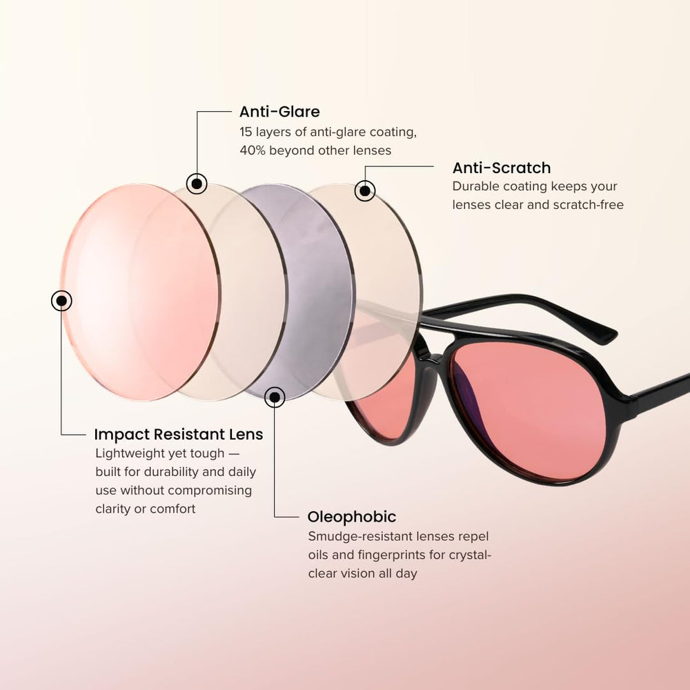 BRADDELL OPTICS lente FL-60 marrón que suaviza contrastes y mejora confort