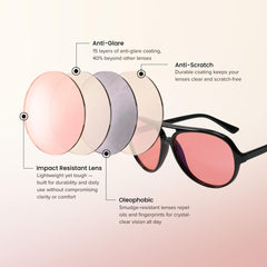 BRADDELL OPTICS lente FL-60 marrón que suaviza contrastes y mejora confort
