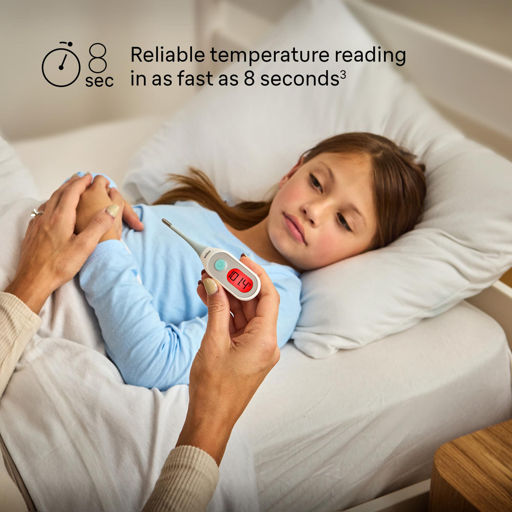Braun pantalla retroiluminada con código de color para lectura rápida