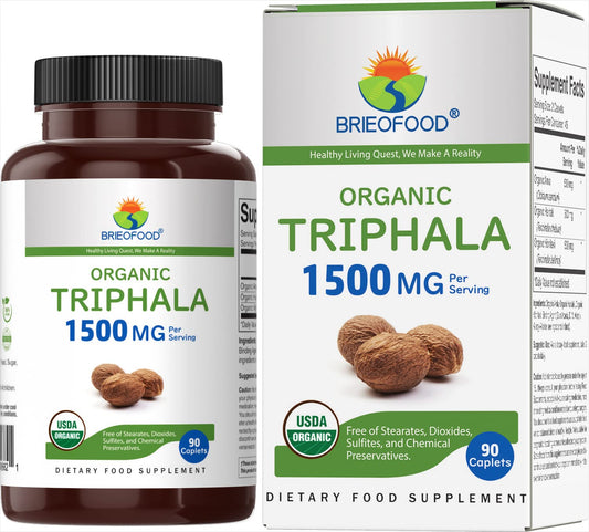 Brieofood envase frontal mostrando tabletas y etiqueta clara