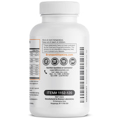 Bronson B Complex etiqueta resaltando B y C