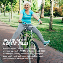 Bronson etiqueta con ingredientes y certificaciones visibles