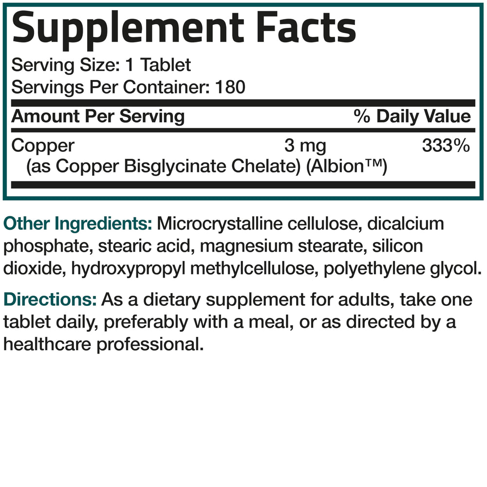 Bronson información nutricional en primer plano para lectura clara