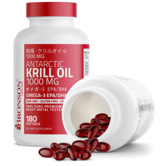 Imagen ilustrativa de krill antártico usada por Bronson indicando origen limpio
