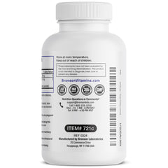 Bronson L-Theanine 200 mg frasco en cocina iluminado.