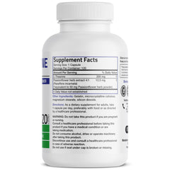 Bronson L-Theanine 200 mg etiqueta ingredientes clara y útil.