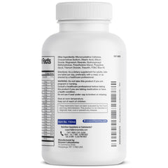 Bronson One Daily ingredients list detail on the label.