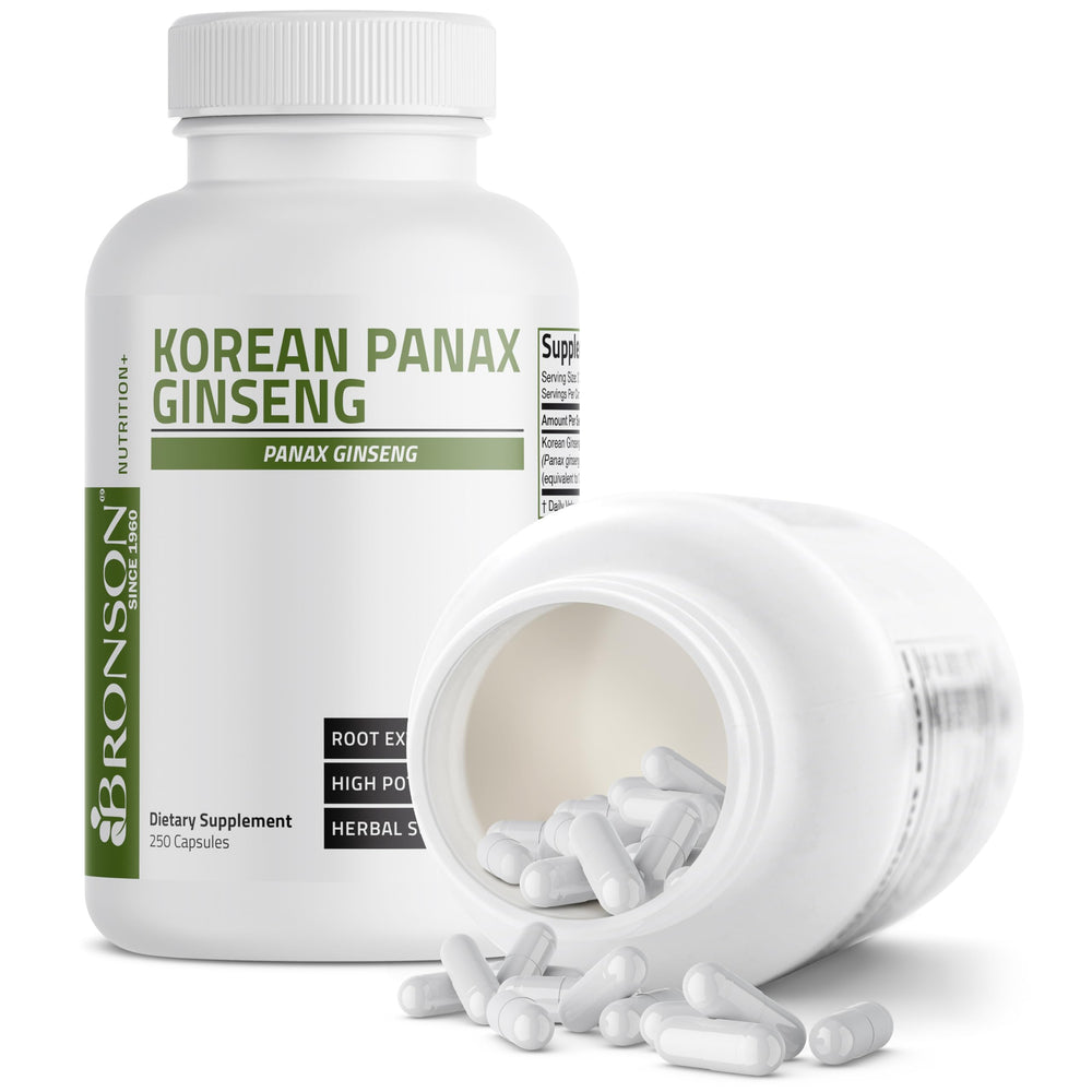 Bronson Panax Coreano: claridad mental para concentrarse.