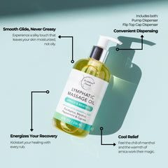 Brookethorne Naturals textura del aceite mostrando deslizamiento y absorción rápida