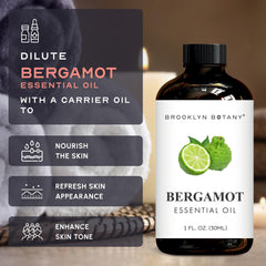 Brooklyn Botany aceite en difusor ilustrando aroma fresco y ambiente limpio