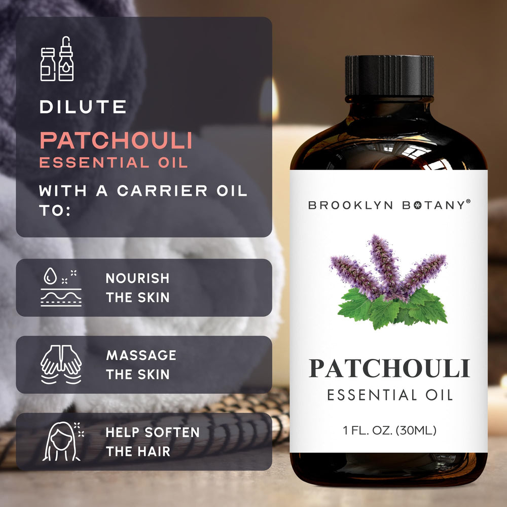 Brooklyn Botany primer plano de etiqueta en vidrio ámbar, calidad y trazabilidad