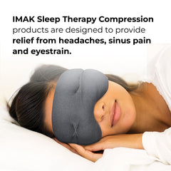 Brownmed: almohada ocular lavable de algodón transpirable para uso diario.