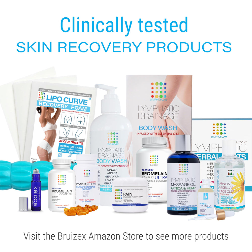 Cuidado postoperatorio con Bruizex para abdomen, espalda y caderas.