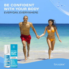 Bruizex Terapia de piel postoperatoria, apoyo suave para cicatrices.