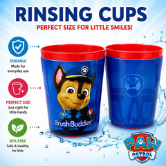 Brush Buddies mango ergonómico visto lateralmente para buen agarre infantil