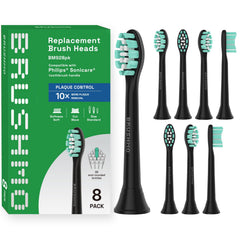 Brushmo pack frontal ocho cabezas BM928 negro, reemplazo eficiente