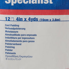 BSN comparación de tamaño con regla para visualizar 4 pulgadas por 4 yardas