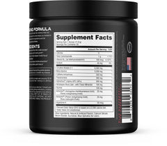 Bucked Up etiqueta nutricional ampliada confirmando fórmula transparente