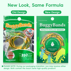 BuggyBands comparación de tamaño en mano para apreciar ajuste y escala