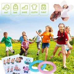 BuggyBands primer plano textura del parche con ingredientes naturales visibles