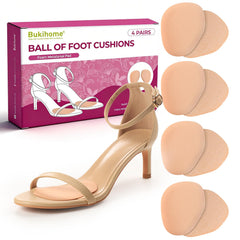 bukihome empaque frontal mostrando 4 pares y beneficios de confort