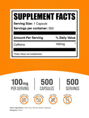 BulkSupplements cápsula en primer plano para ver textura y calidad