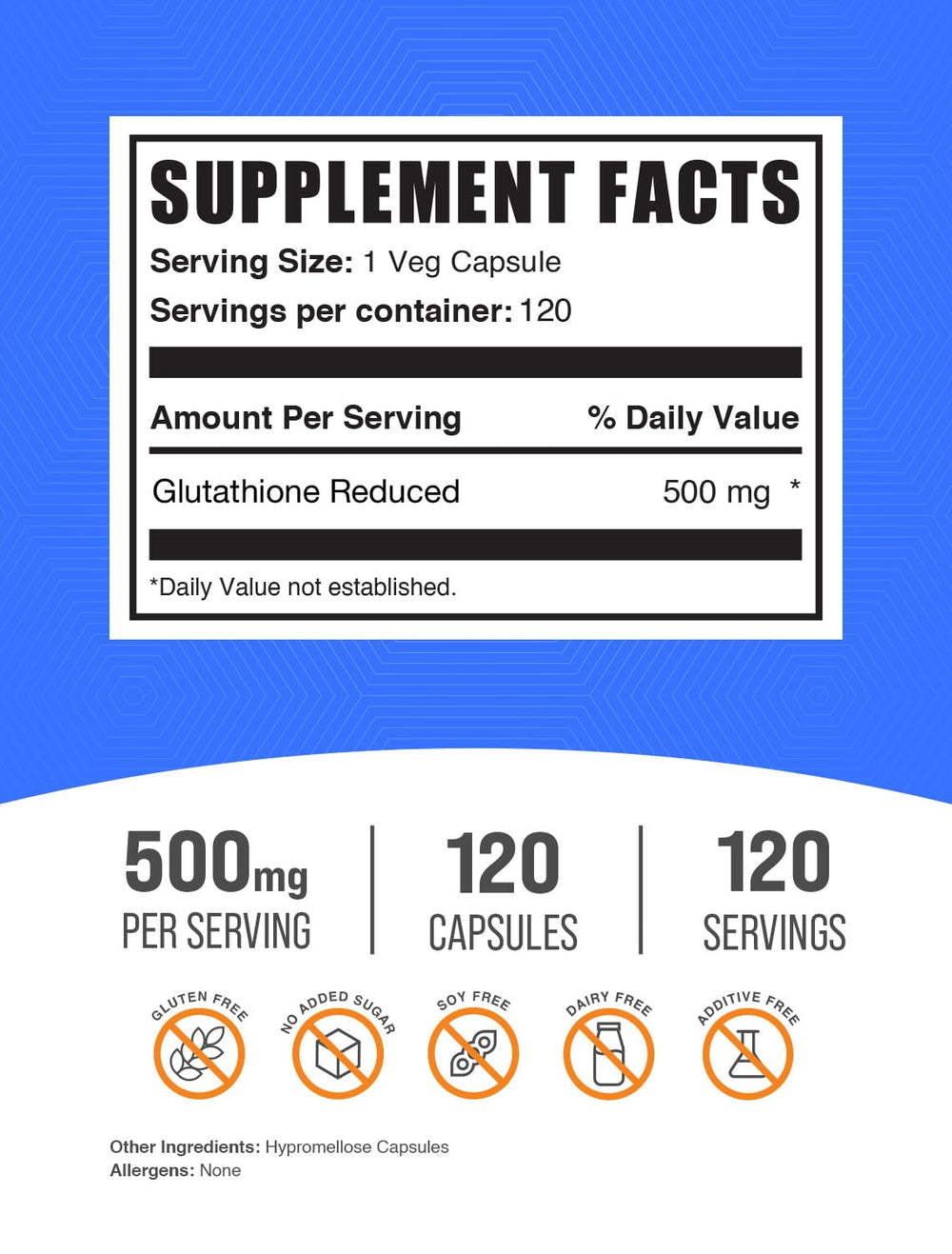 BulkSupplements primer plano de cápsulas mostrando textura y tamaño manejable