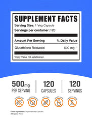 BulkSupplements primer plano de cápsulas mostrando textura y tamaño manejable