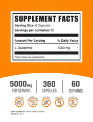 BulkSupplements primer plano de cápsula mostrando textura y pureza