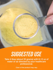 Comparación de tamaño del envase de 1 kg BulkSupplements Egg White Protein, referencia visual clara