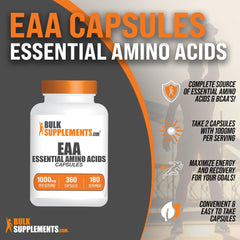 BulkSupplements primer plano de cápsulas mostrando textura y facilidad ingestión