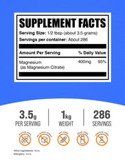 BulkSupplements detalle de la textura del polvo, fácil disolución y mezcla