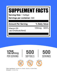 BulkSupplements detalle de softgel mostrando textura y tamaño para fácil deglución