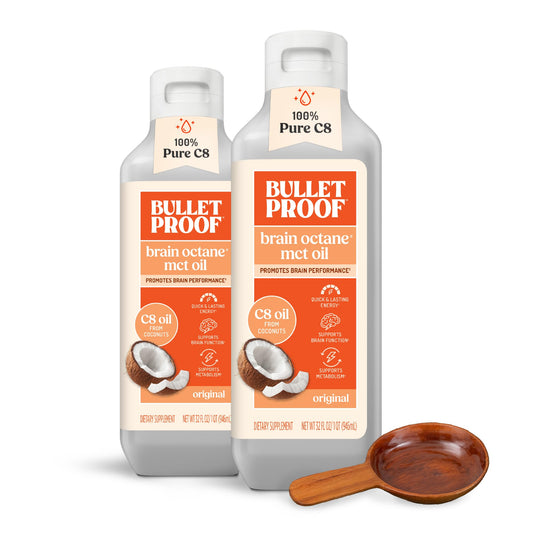 Bulletproof frontal pack 2 botellas muestra claridad y ahorro