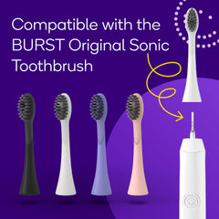 Burst cabeza montada en mango Original demostrando compatibilidad fácil